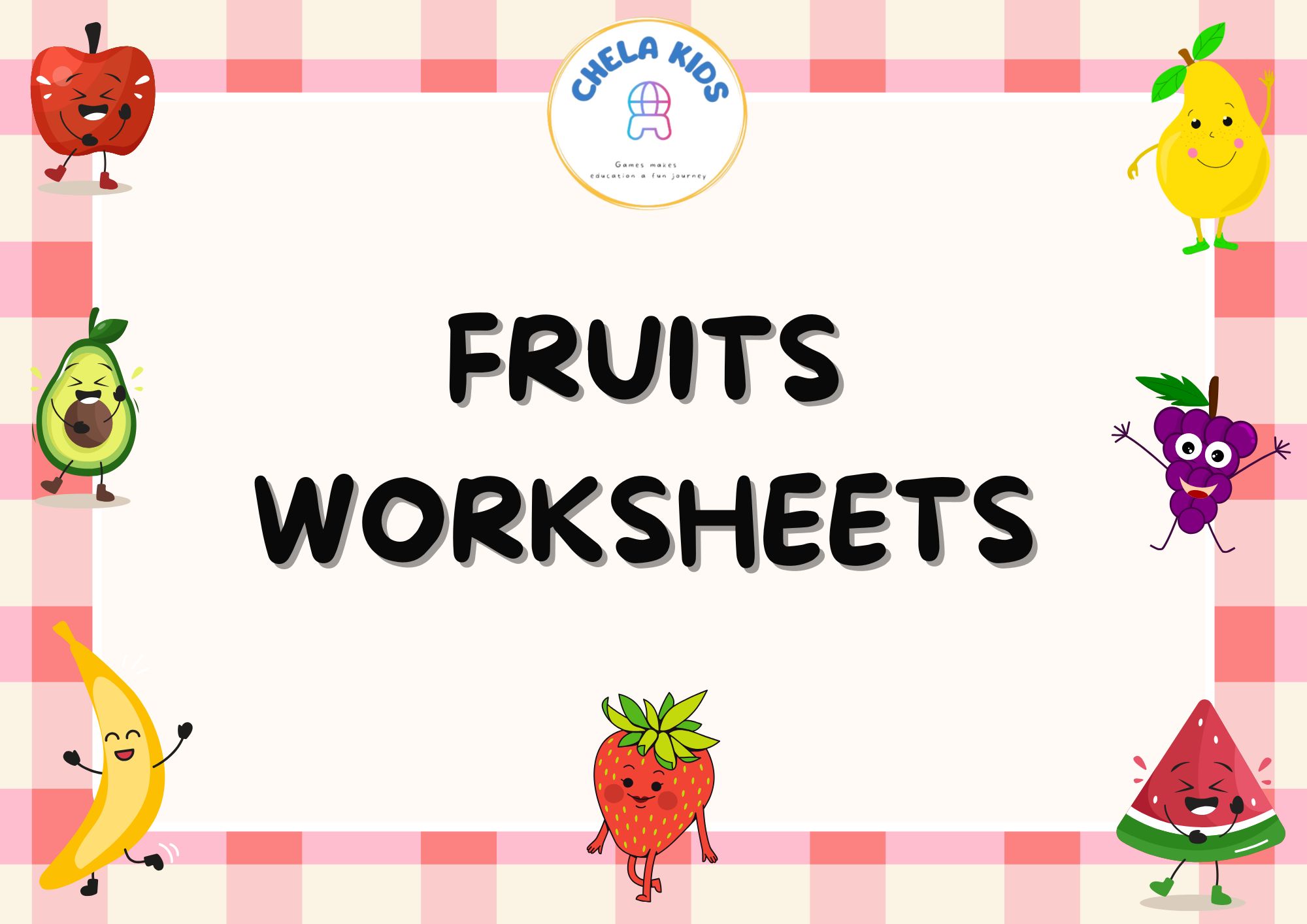 Fruits Worksheet